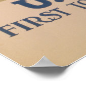 U.S. Marines - Erster Kampf für Demokratie Poster (Ecke)