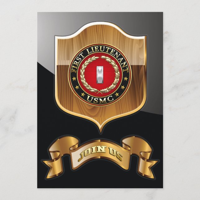 U.S. Marines: Erster Leutnant (USMC 1stLt) [3D] (Vorderseite)