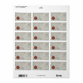 U.S. Marines: Erster Leutnant (USMC 1stLt) [3D] Adressaufkleber (Vorne)