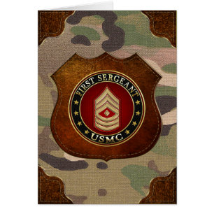 U.S. Marines: Erster Sergeant (USMC 1stSgt) [3D]