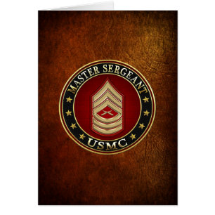 U.S. Marines: Master Sergeant (USMC MSgt) [3D]