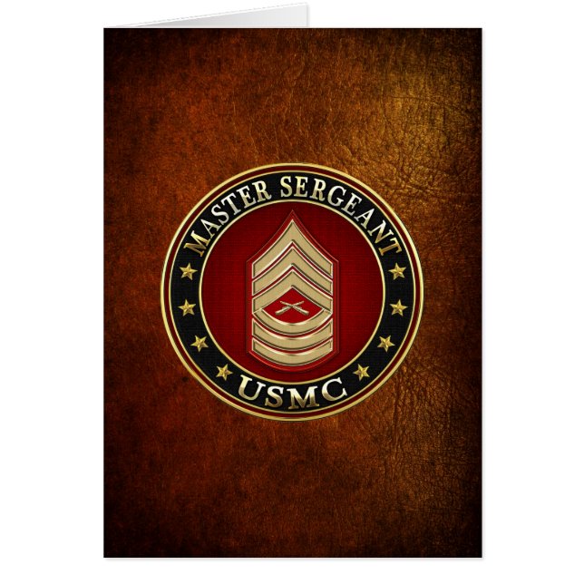 U.S. Marines: Master Sergeant (USMC MSgt) [3D] (Vorne)