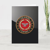 U.S. Marines: Oberst (USMC-Oberst) [3D] Karte (Vorderseite)