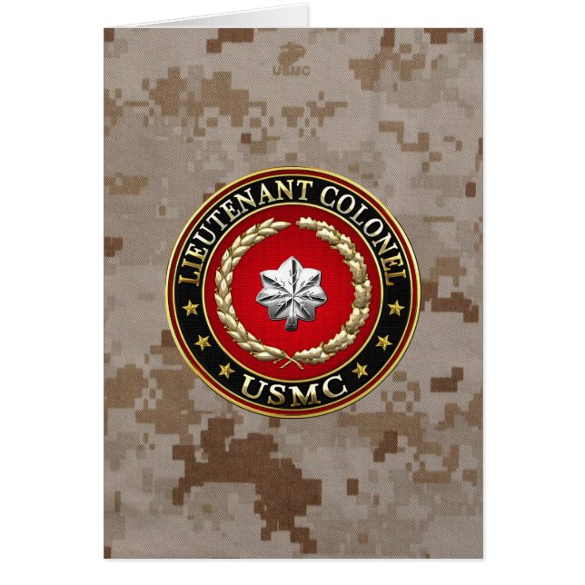 U.S. Marines: Oberstleutnant (USMC LtCol) [3D] (Vorne)