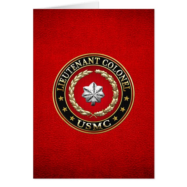 U.S. Marines: Oberstleutnant (USMC LtCol) [3D] (Vorne)