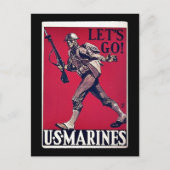 U.S.Marines Postkarte (Vorderseite)