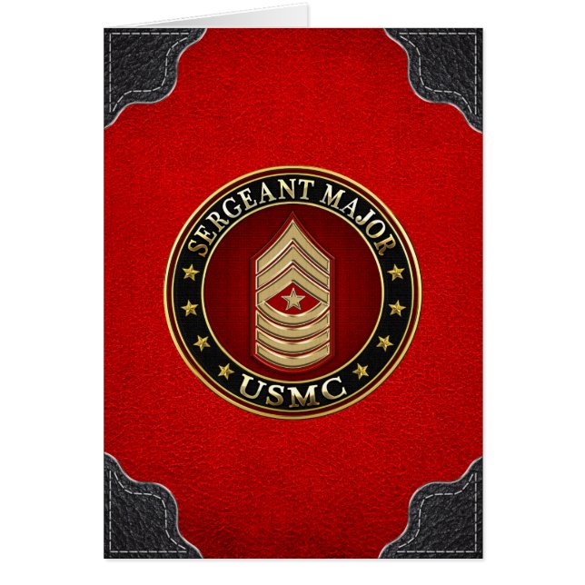 U.S. Marines: Sergeant Major (USMC SgtMaj) [3D] (Vorne)