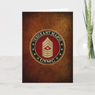 U.S. Marines: Sergeant Major (USMC SgtMaj) [3D] Karte