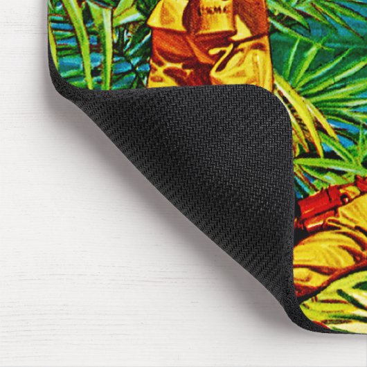 U.S. Marines ~ Signalflagge Mousepad (Ecke)