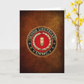 U.S. Marines: Zweiter Leutnant (USMC 2ndLt) [3D] Karte (Gelbe Blume)