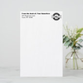 U.S. MarineSeabee Briefpapier (Stehend Vorderseite)