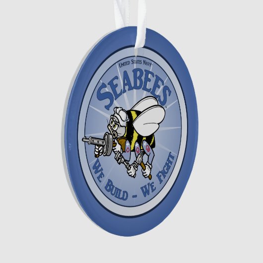 U.S. MarineSeabee Ornament (Vorderseite)