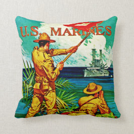 U.S. Marinesoldat~ Signal-Flagge Kissen