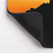 U.S. Marinesoldat stellt Mousepad (Ecke)