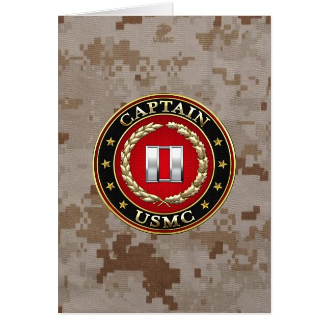 U.S. Marinesoldaten: Captain (USMC Kapitän) [3D] (Vorne)