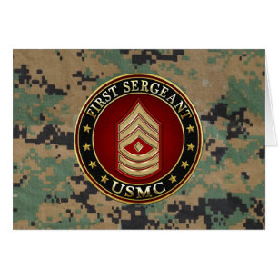 U.S. Marinesoldaten: Hauptfeldwebel (USMC 1stSgt)
