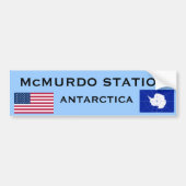 U.S. - McMurdo die Antarktis Autoaufkleber (Vorne)
