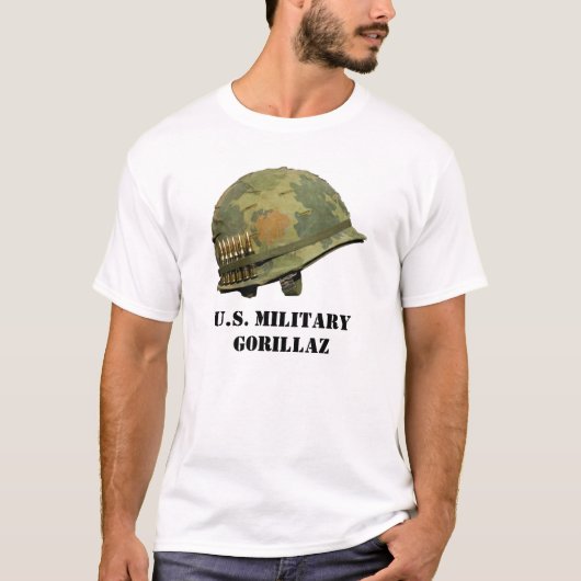 U.S. MilitärGorillaz Shirt (Vorderseite)