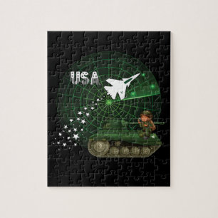 U.S. Militärpuzzlespiel Puzzle