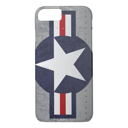 U.S. Military Aviation National Roundel Insigna Case-Mate iPhone Hülle (Rückseite)