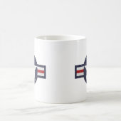 U.S. Military Aviation National Roundel Insigna Kaffeetasse (Mittel)