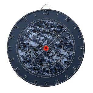 U.S. Military Blue Camouflage Dart Board Dartscheibe