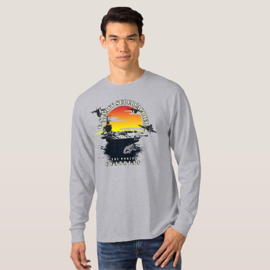 U. S. Military | Men Long Sleeve T-Shirt (Vorne ganz)
