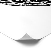 U.S. Military Police Veteran Abzeichen Poster (Ecke)