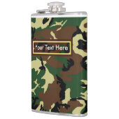 U.S. Military Woodland Camouflage 6 oz oder 8 oz Flachmann (Links)