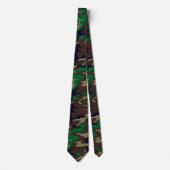 U.S. Military Woodland Camouflage Neck Tie Krawatte (Vorderseite)