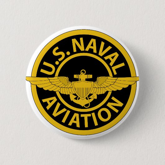 U.S. Naval Aviation - 2 Button (Vorderseite)