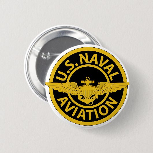 U.S. Naval Aviation - 2 Button (Vorne & Hinten)
