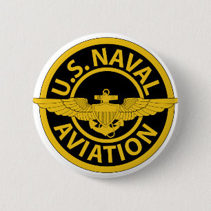 U.S. Naval Aviation - 2 Button
