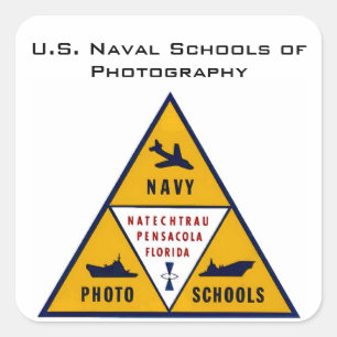 U.S. Naval Schools of Fotografy #1 Stickers