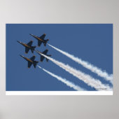 U.S. Navy Blue Angels Poster (Vorne)