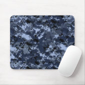 U.S. Navy Blue Camouflage Mousepad (Mit Mouse)