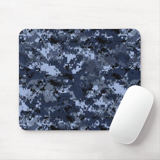 U.S. Navy Blue Camouflage Mousepad (Mit Mouse)