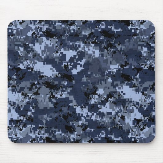 U.S. Navy Blue Camouflage Mousepad (Vorne)
