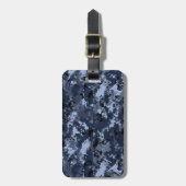U.S. Navy Camouflage Personalisiert Gepäckanhänger (Vorderseite vertikal)