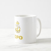 U.S. Navy, Chief Petty Officer, CPO Design Kaffeetasse (VorderseiteRechts)