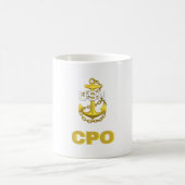 U.S. Navy, Chief Petty Officer, CPO Design Kaffeetasse (Mittel)