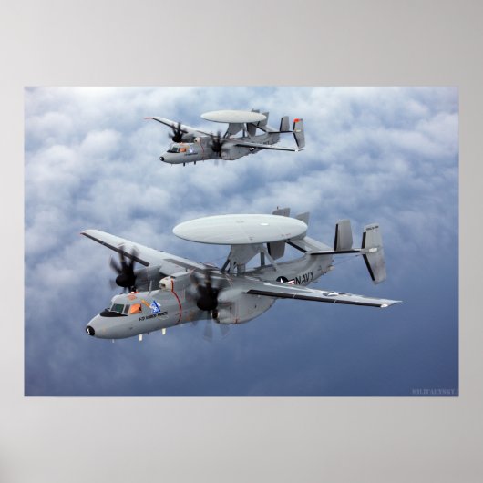 U.S. Navy E-2D Advanced Hawkeye Poster (Vorne)