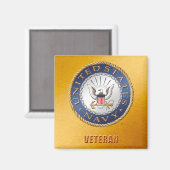 U.S. Navy Magnet (Vorderseite/Rückseite)