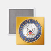 U.S. Navy Magnet (Vorderseite/Rückseite)