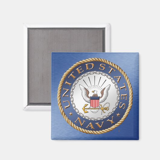 U.S. Navy Magnet (Vorderseite/Rückseite)