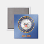 U.S. Navy Magnet (Vorderseite/Rückseite)