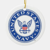 U.S. Navy® Marinebasis-San Diego Keramikornament (Vorne)