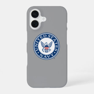 U.S. Navy   Navy Alternativ-Emblem iPhone 16 Hülle