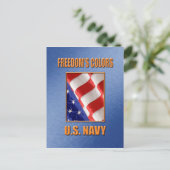 U.S. Navy Postcard Postkarte (Stehend Vorderseite)