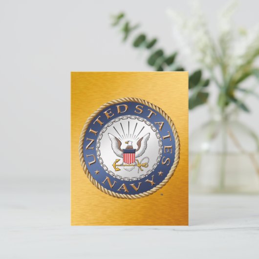 U.S. Navy Postcard Postkarte (Stehend Vorderseite)
